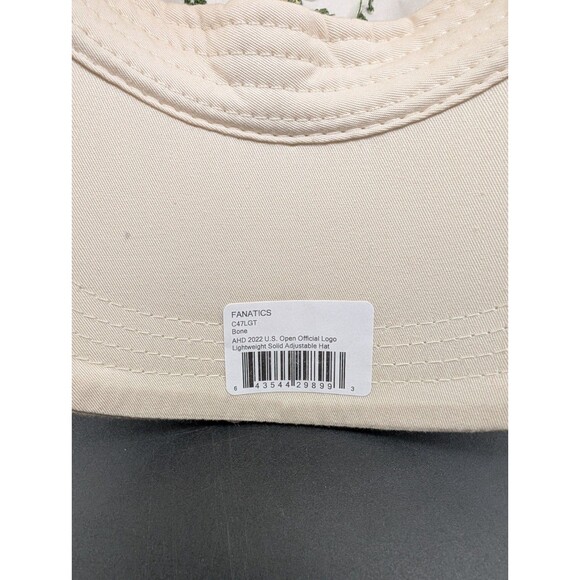 Ahead 122nd US Open The Country Club Brookline Mass Cotton Golf Hat Tan NWT - Picture 6 of 8